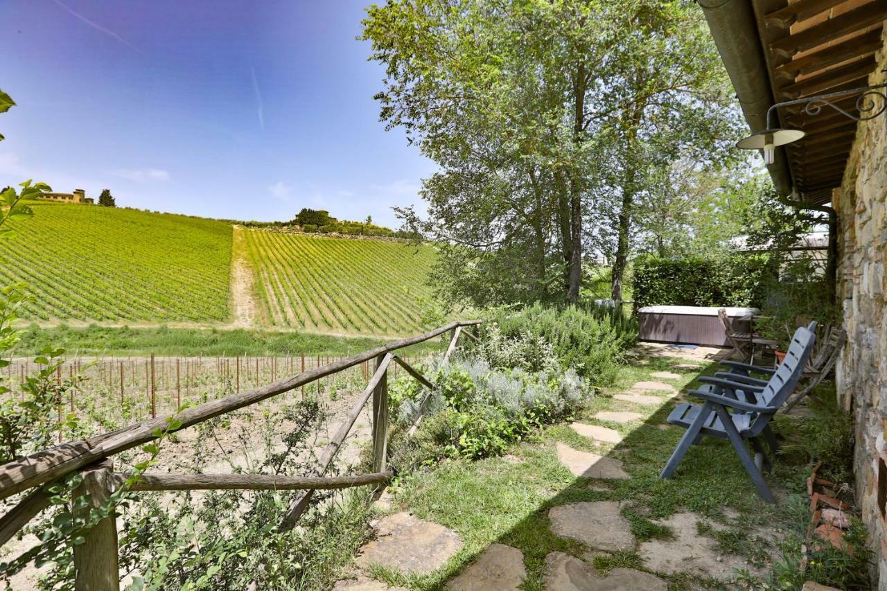 Апартаменты Il Fienile Del Vichiaccio Mercatale Val Di Pesa Экстерьер фото