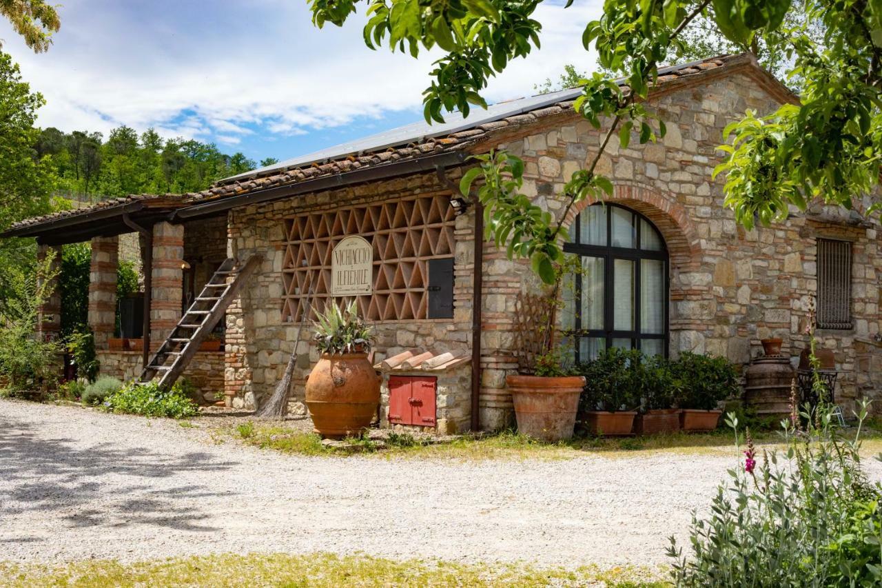 Апартаменты Il Fienile Del Vichiaccio Mercatale Val Di Pesa Экстерьер фото