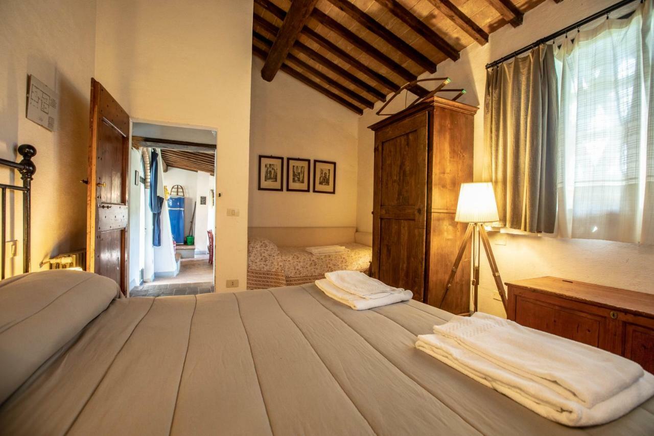 Апартаменты Il Fienile Del Vichiaccio Mercatale Val Di Pesa Экстерьер фото