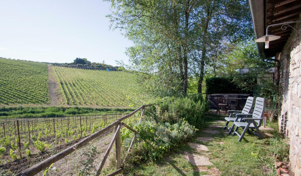 Апартаменты Il Fienile Del Vichiaccio Mercatale Val Di Pesa Экстерьер фото