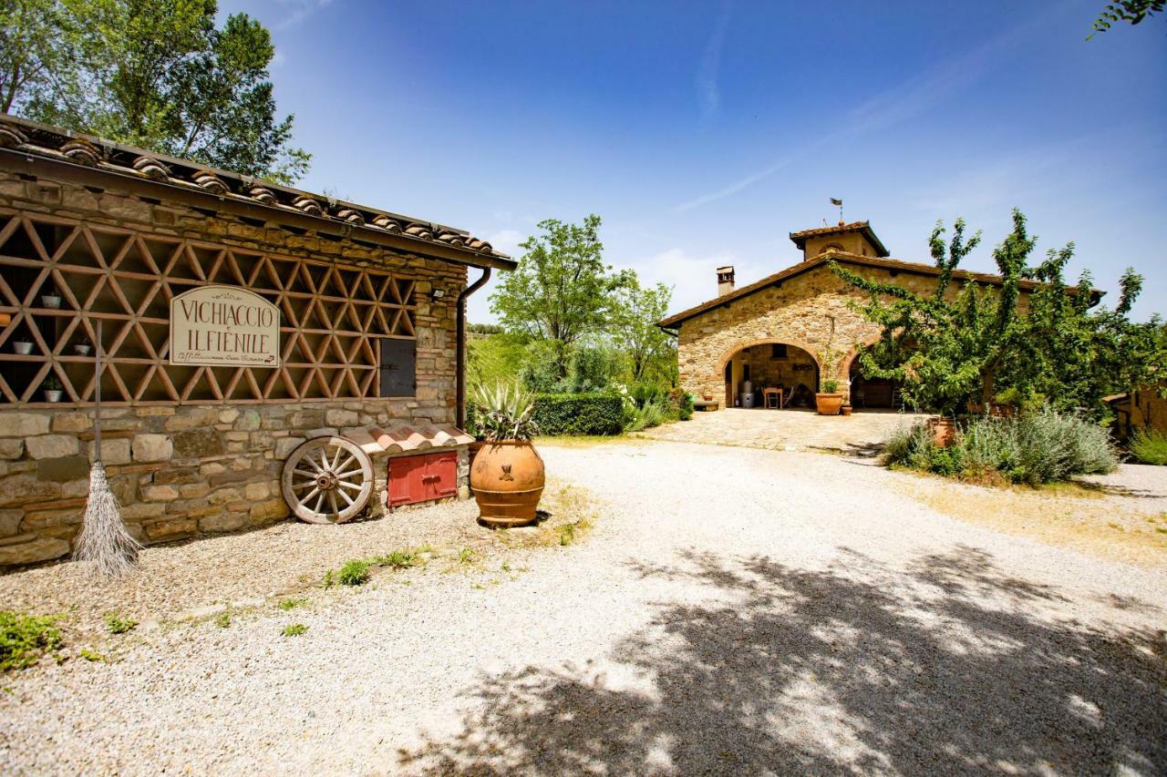 Апартаменты Il Fienile Del Vichiaccio Mercatale Val Di Pesa Экстерьер фото